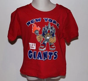 New York Giants NFL Team Apparel Toddler Red T Shirt Size 2T - Picture 1 of 3