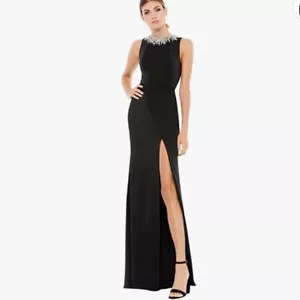 Abito da sera tubino Ieena Duggal 26516 - elegante abito lungo AUTENTICO - Foto 1 di 11