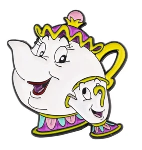 Beauty and the Beast - Mrs Potts and Chip Enamel pin - AU Stock - Free AU Post - Picture 1 of 1