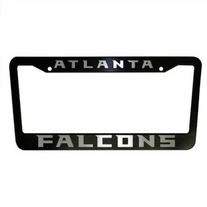 - JUEGO de 2 - Marcos de placas de plástico de los Atlanta Falcons - Imagen 1 de 1