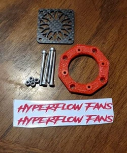 RC Cooling Fan 40mm Adapter ARRMA 6s 8s Hobbywing Max6 Spectrum 150 160 3D PRINT - Picture 1 of 3