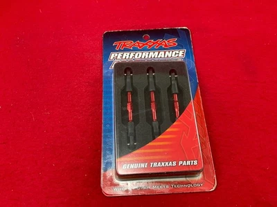 TRAXXAS 6939R Suspension link, rear, aluminum (red-anodized) (3) FUNNY CAR rare - Image 1 of 3