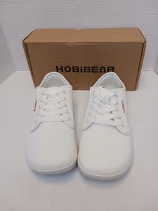 Sneakers Hobibear a piedi nudi bianche taglia 41 euro 9,5? Scarpe da passeggio donna US - Foto 1 di 8