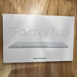 SCATOLA ORIGINALE GALAXY TAB S10 ULTRA CON S-PEN + CAVO ORIGINALE platino argento - Foto 1 di 3