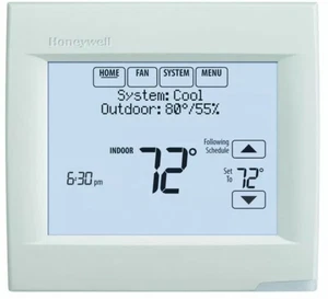 HoneyWell TH8321R1001 VisionPRO 8000 Programmable Thermostat White NEW Open Box - Picture 1 of 10