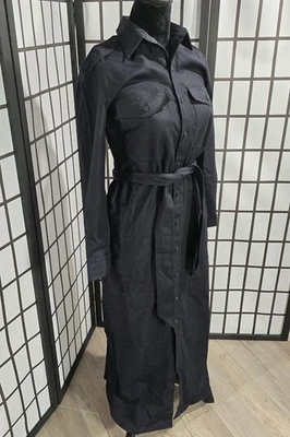 Polo Ralph Lauren Red Navy Blue 100% Wool Shirtdress - 2 - Image 1 of 4