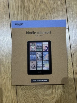 Amazon Kindle Colorsoft 2025 7” Colour Touch Screen, 16GB, Black RRP £239.99 - Image 1 of 3