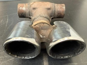 Porsche 987 Boxster Cayman Sports Twin Exclusive Program Exhaust Tail Pipe Trim - Picture 1 of 11