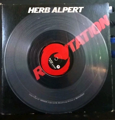 HERB ALPERT RISE 12" CLEAR VINYL 12"  1979 ORIGINAL GREAT  CONDITION G+/VG+ - Image 1 of 2