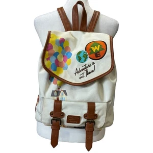 Loungefly Disney Pixar Up Canvas Adventure Is Out There Backpack Purse Rucksack - Picture 1 of 20