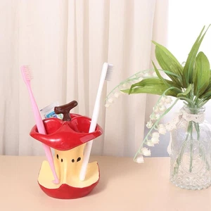 Waterproof Toothpaste Storage Rack Creative Makeup Brush Storage Home Decor - Picture 1 of 15