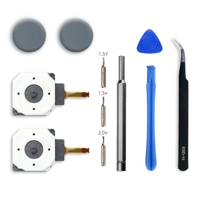 Joystick Repair Kit with Thumbstick Cap Tools for Nintendo New 3DS XL 2DS LL - Image 1 of 4