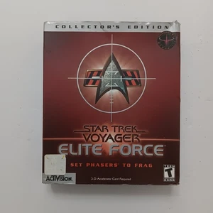 Star Trek Voyager Elite Force Edición Coleccionista PC 2000 Activision Raven  - Imagen 1 de 10
