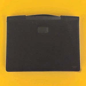 TUMI Aktentasche robust Nylon schwarz Griff Reißverschluss Verkauf Computer Tablet Steckplatz - Bild 1 von 13