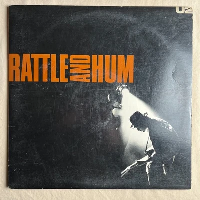 U2 Rattle And Hum (Soundtrack) 1988 Vinyl 2xLP Island 91003-1 - VG - Image 1 of 4