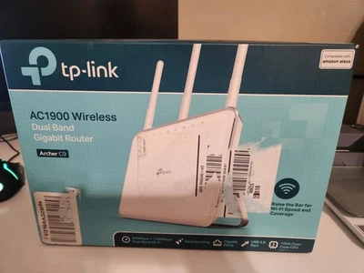 TP-Link AC1900 Smart Wireless Dual Band Gigabit Router Archer C9 pre-owned - Image 1 of 2