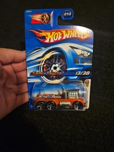 2006 Hot Wheels - First Editions 13/38 SEMI-PSYCHO Orange w/OH5 Spokes - Picture 1 of 2