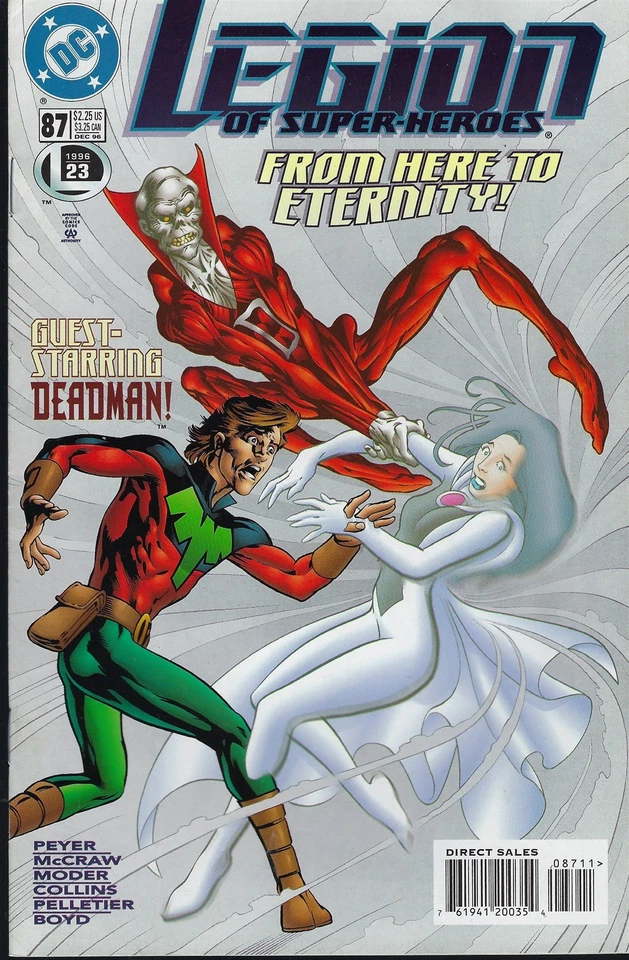 Legion of Super Heroes(DC-1989) #87-Deadman Appr(7.0) - Image 1 of 1