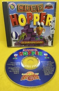 📦 Cube Hopper: 20 Challenging Levels! (PC CD-ROM, Jewel Case, 1998) - Picture 1 of 7