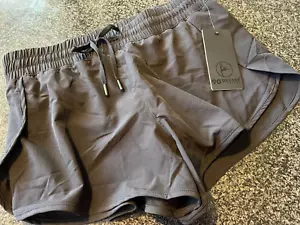 NWT - Ladies 90 DEGREE Black Lined Running Shorts (MED) - Picture 1 of 1