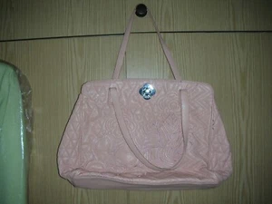 TOSCA BLU Damen Handtasche Groß Leder? Rosa - Bild 1 von 7