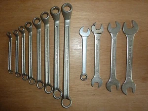 12 RATSCHEN - RINGMAULSCHLÜSSEL - DOPPELMAULSCHLÜSSEL - Bild 1 von 21