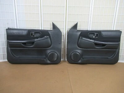 98-05 Chevy GMC Blazer Sonoma S10 Jimmy Left Right GRAPHITE POWER Door Panel SET Foto 1 de 4