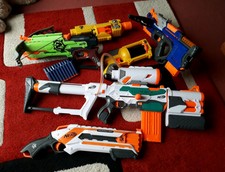 nerf gun collection x 6 - fortnite nerf guns amazon uk