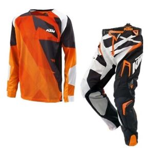KTM Racetech Team MX Gear Jersey/Pant Combo MX Motocross Racing Set