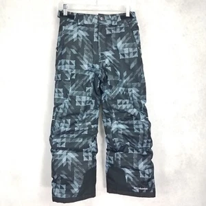 Columbia Youth Size M Omni Heat Winter Snow Pants in Gray/Black - Picture 1 of 10