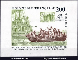 POLYNESIE BLOC ET FEUILLET N° 15 NEUF ** SANS CHARNIERE - Picture 1 of 2