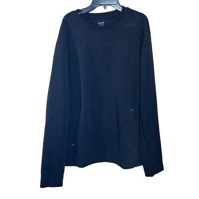Old Navy Active Men's Pullover Sweatshirt Dynamic Fleece Black XL Extra Large - Image 1 of 4