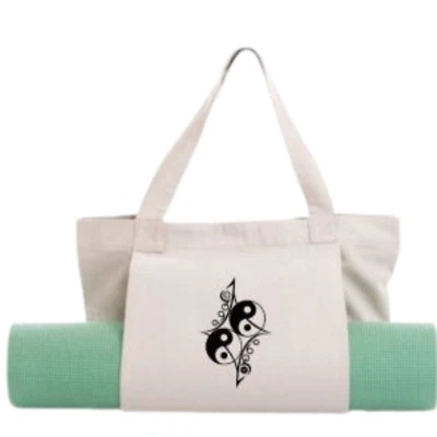 Bolso de Mano de Lona Congelador de Caramelos Estera de Yoga Portador Bolsillo Bolso de Hombro Foto 1 de 4