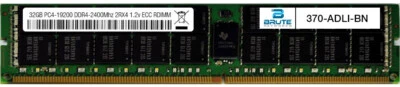 370-ADLI - Dell Compatible 32GB PC4-19200 DDR4-2400Mhz 2RX4 1.2v ECC RDIMM - Image 1 of 3