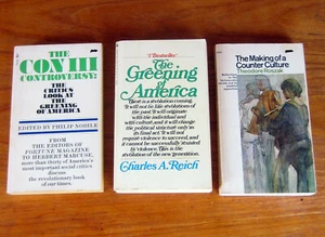 3 Bücher GREENING OF AMERICA Roszak PSYCHEDELIC HIPPIE COUNTERCULTURE CANNABIS - Bild 1 von 4