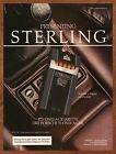 1984 Sterling Special Blend cigarettes annonce/affiche imprimée voiture homme grotte art mural années 80