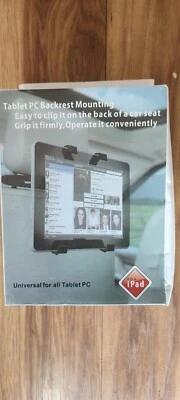 UNIVERSAL IN CAR BACK SEAT HEADREST HOLDER MOUNT CRADLE FOR tablets  - Image 1 of 3