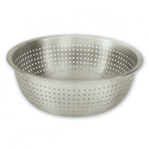 Colander / Pasta Strainer Chinese Style with Fine Holes Kitchen Utensil 380mm - Picture 1 of 1