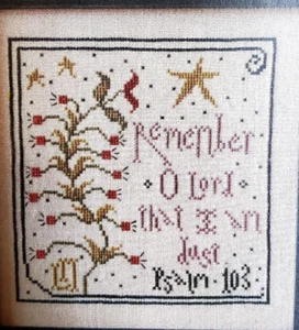 LA-D-DA Cross Stitch PSALM 103 Chart - Picture 1 of 3