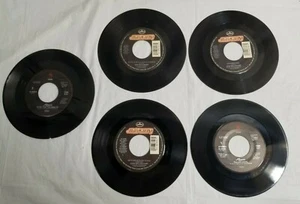 POISON, John Mellencamp 45s Records Lot #17 VERY GOOD+ - Picture 1 of 7