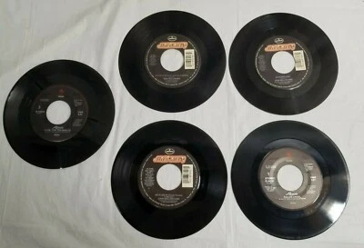 POISON, John Mellencamp  45s Records Lot #17 VERY GOOD+  - Image 1 of 4