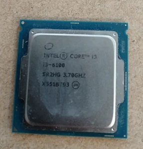 Intel Core i3-6100 - 3,70GHz SR2HG Sockel LGA1151 *Gebraucht* - Bild 1 von 2