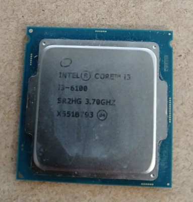 Intel Core i3-6100 - 3,70GHz SR2HG Sockel LGA1151 *Gebraucht* - Bild 1 von 2