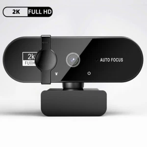 Full HD 1080P/2K/4K Webcam USB AutoFocus Webkamera mit Mikrofon für PC Laptop XY - Bild 1 von 10