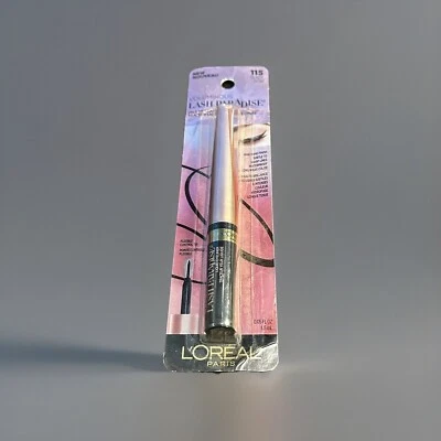 L'Oreal Voluminous Lash Paradise Eyeliner 115 Black Felt Tip NEW Sealed - Image 1 of 2