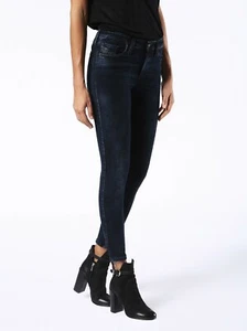 $330 Authentic DIESEL Women's Skinzee Supper Slim-Skinny Regular Waist Jeans - Picture 1 of 7