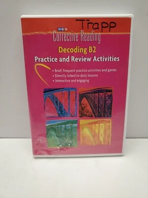 Corrective Reading Decoding Level B2 Student Practice CD-Rom - Image 1 of 4
