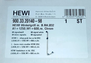 HEWI Brausestange mit Winkelgriff stabil + sicherer Halt für Senioren UVP 440 € - Bild 1 von 9