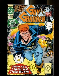 GUY GARDNER 1 (9.8) AUTO/JOE STATON W/COA  (S000) - Picture 1 of 2