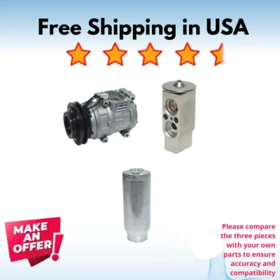 Kit Compressor A/C Fit Lexus LX450 1996-1997, Toyota Land Cruiser 1994-1997 - Image 1 of 4